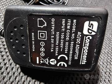 Caricatore micro usb spina inglese