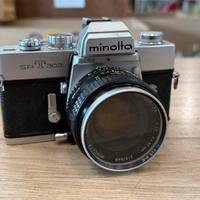 Reflex Srt303 minolta fotocamera + 50mm