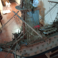 Modellino Barca a vela fatto a mano