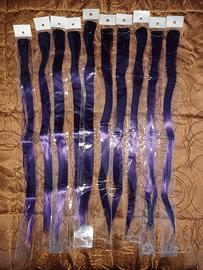 extension per capelli viola