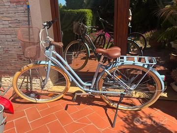 Bici città ELOPS 520 CLASSIC azzurro