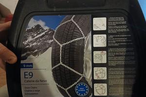 Catene da neve usate 1 volta