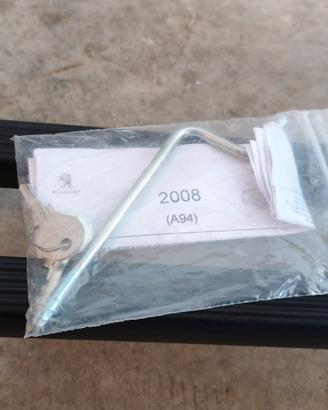 Barre portatutto Peugeot 2008 originali