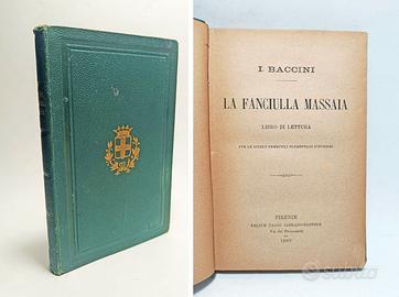 LA FANCIULLA MASSAIA - BACCINI IDA 1880