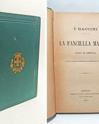 LA FANCIULLA MASSAIA - BACCINI IDA 1880