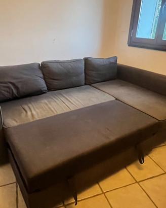 Divano letto 242 cm angolo sinistro