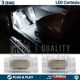 Luci LED Vano Piedi BMW Serie 3 E46 Luce Bianca