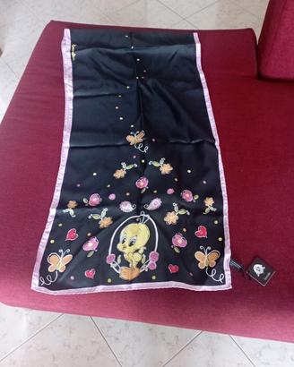 Foulard/sciarpa Braccialini in 100% seta nuovo