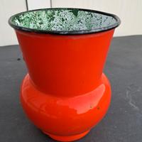 Vaso in latta smaltata