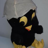 Calimero di pelouche, pupazzo, originale anni 70
