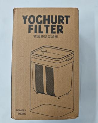 Filtro colino per yogurt greco