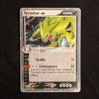 Tyranitar EX 17/17 Set Pop Series 1 rara holo ita