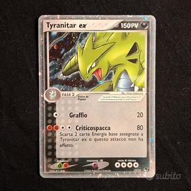 Tyranitar EX 17/17 Set Pop Series 1 rara holo ita