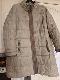 Piumino donna fiorella rubino