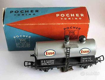 Trenino carro cisterna Pocher/Rivarossi art158/2