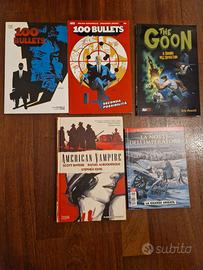 Lotto fumetti 100Bullets,The Goon,American Vampire