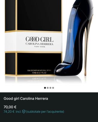 profumo carolina Herrera 