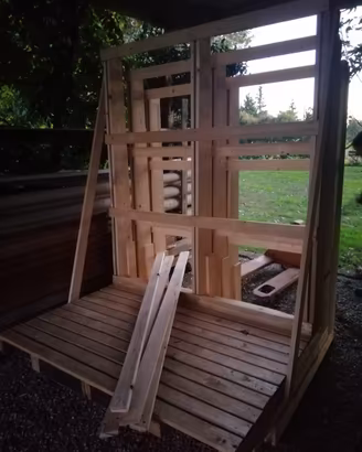 Legna da ardere o bancali