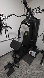Adidas home gym + rack con sicure e rastelliera