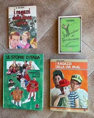 Libri vintage ragazzi / scuola anni ‘70-‘80