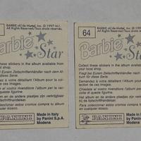 Barbie Star 2 sticker card vintage anno 1997