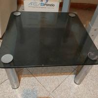 tavolino in vetro 