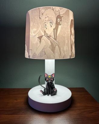Lampada 3D Anime  – Ispirata a Sailor Moon