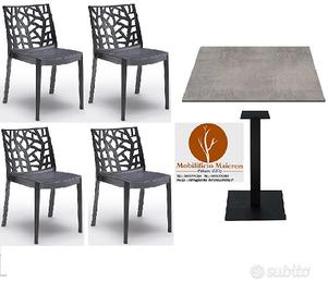 Set Sedie Tavoli HPL Ristorante Bar Pizzeria 0818