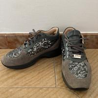 Sneakers Gattinoni in camoscio
