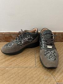 Sneakers Gattinoni in camoscio