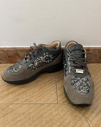 Sneakers Gattinoni in camoscio
