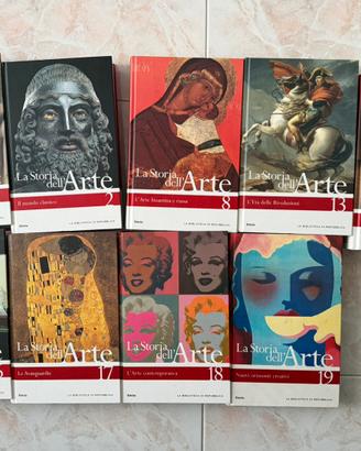 La Storia dell’Arte Repubblica Electa 9 volumi