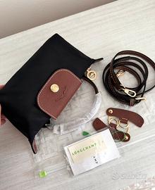 Longchamp Mini con tracolla Nero