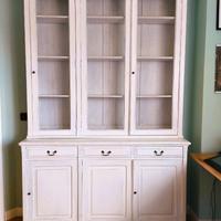 Libreria credenza francese shabby