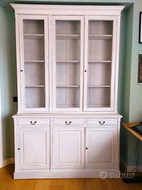 Libreria credenza francese shabby