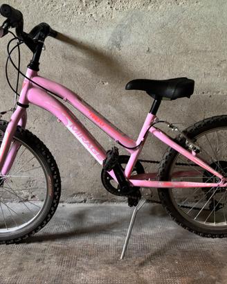 Bicicletta bambina rosa 20 pollici come nuova