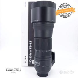 Sigma 150-600 f/5-6.3 DG C (Nikon) Usato (G19)