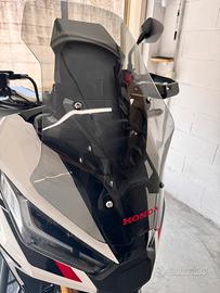 Cupolino Wrs Xadv 750 + specchi in alluminio neri