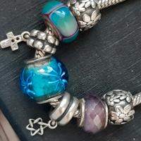 Charms e murrine Arg. 925 Tedora