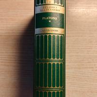 Libro I Classici del pensiero. Platone volume 1.