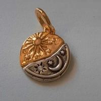 Charm Pandora Sole e Luna Ad Astra Per Aspera 