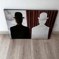 Quadro arte riproduzione su tela 69 per 50 cm