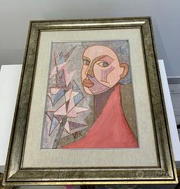 VIK Vittorio Pecchioli ORIGINALE quadro