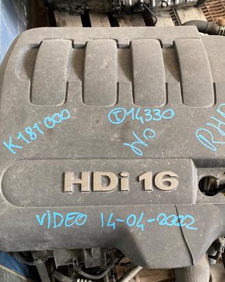 Motore Peugeot 2.0 hdi RHR 181000km
