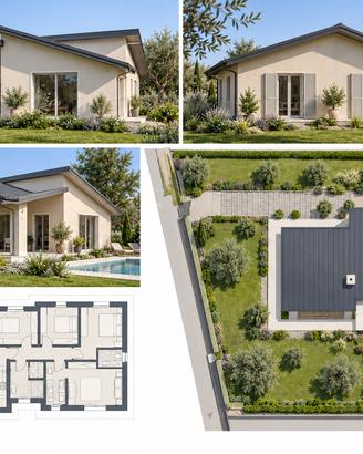 Villa singola in Umbria classe A4 con ampio spazio