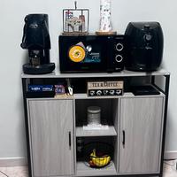 Credenza moderna in legno grigio