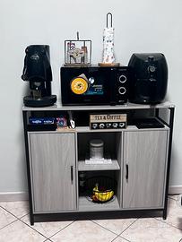 Credenza moderna in legno grigio