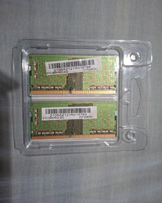 RAM Samsung 2x8 giga 3200mhz
