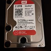 HDD Nas WD Red (Plus) 2Tb disco 1