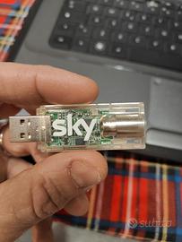 Digital Key led BLU Sky DVB-T per decoder Sky A867
